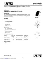 ZXM61N03FTA datasheet.datasheet_page 1