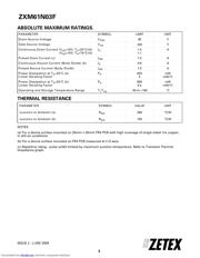 ZXM61N03FTA datasheet.datasheet_page 2