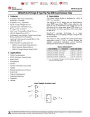 SN74LVC1G175YZPR 数据规格书 1