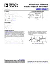ADM812TARTZ-REEL7 数据规格书 1