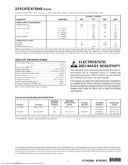 PCM1600Y 数据规格书 3