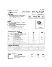 IRFP27N60K datasheet.datasheet_page 1