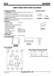 NJM2244M-TE1 datasheet.datasheet_page 1