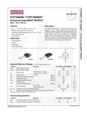 FCP16N60N-F102 datasheet.datasheet_page 2