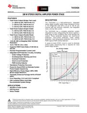 TAS5342ADDVR 数据规格书 1