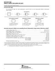 SN74AHC1G86DCKR datasheet.datasheet_page 2