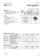 IRF7905PBF datasheet.datasheet_page 1