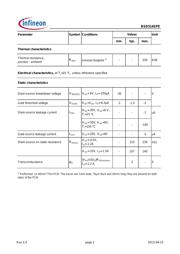 BSD314SPE datasheet.datasheet_page 2