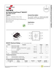 FDC8878 datasheet.datasheet_page 2