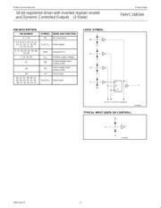 74AVC16834 数据规格书 4