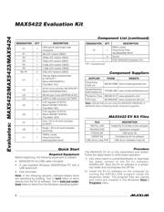 MAX5422EVKIT+ datasheet.datasheet_page 2