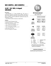 MC100EP01DT 数据规格书 1