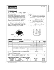 FDS6900AS Datenblatt PDF