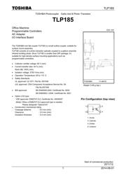 TLP185(GB-TPL,SE(T Datenblatt PDF