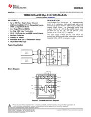 DS08MB200TSQ/NOPB datasheet.datasheet_page 1