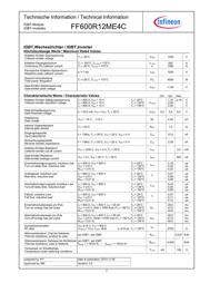 FF600R12ME4C 数据规格书 2