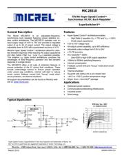 MIC27600YJL datasheet.datasheet_page 1