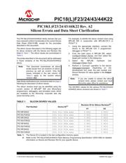 PIC18F44K20T-I/PT 数据规格书 1
