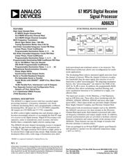 AD6620AS-REEL Datenblatt PDF