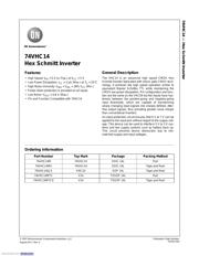 74VHC14MTCX datasheet.datasheet_page 2