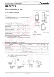 MA2YD2100L 数据规格书 1