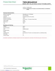 TWDLMDA40DUK datasheet.datasheet_page 1