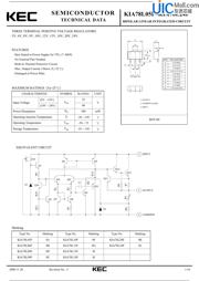 KIA78L05 datasheet.datasheet_page 1