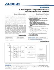 MAX31826MUA+ datasheet.datasheet_page 1