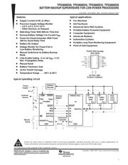 TPS3600D20PWR 数据规格书 1