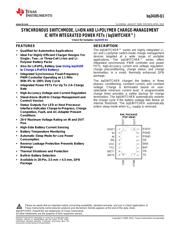 BQ24105IRHLRQ1 Datenblatt PDF