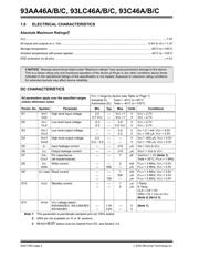 93LC46B datasheet.datasheet_page 2