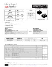 IRFHS8342 datasheet.datasheet_page 1