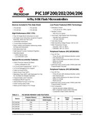 PIC10F200T-I/OT datasheet.datasheet_page 1