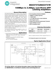 MAX3747AEUB+ datasheet.datasheet_page 1