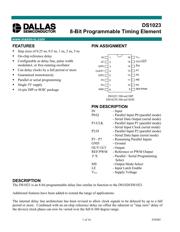 DS1023S-100+ 数据规格书 1