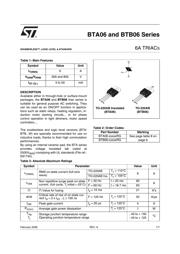 BTA06-800C 数据规格书 1