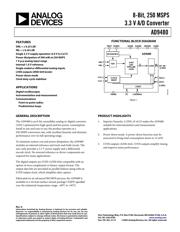 AD9288BSTZ-100 Datenblatt PDF