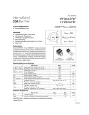 IRF2805PBF 数据手册