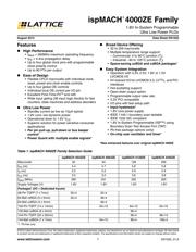 LC4256ZC-75T100C datasheet.datasheet_page 1