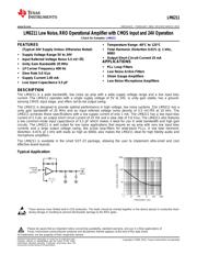 LM6211 Datenblatt PDF