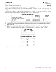 SN74AUP3G04YFPR datasheet.datasheet_page 2