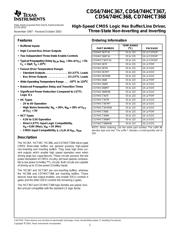 74HC367D,652 Datenblatt PDF