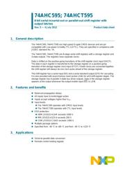 74AHCT595PW,118 datasheet.datasheet_page 2