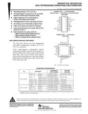 SN74AHC123APWRG4 datasheet.datasheet_page 1