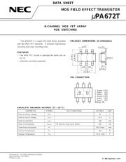 UPA672T datasheet.datasheet_page 1