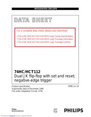 74HCT112 datasheet.datasheet_page 1