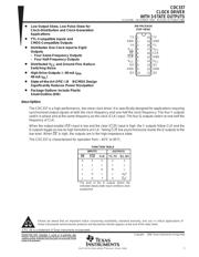 CDC337DWG4 datasheet.datasheet_page 1