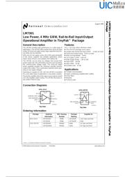 LM7301IM5 datasheet.datasheet_page 1