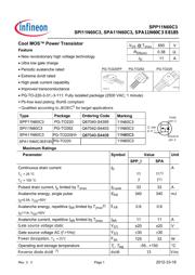 SPP11N60C3 datasheet.datasheet_page 1