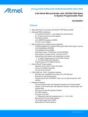 ATMEGA1284P-AU Programmierhandbuch